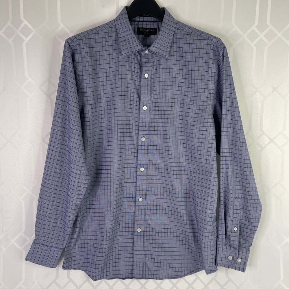 Banana Republic Men’s Shirt Size Medium Long Sleeve Button Down Top 100% Cotton